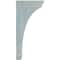 Ekena Millwork 2 1/4"W x 7"D x 14"H Stockport Wood Vintage Decor Bracket, Driftwood Blue BKTWD02X07X14STBU - alternate 2